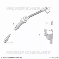 ELECTRICA, IGNITION COIL, WIRE AND SPARK PLUG