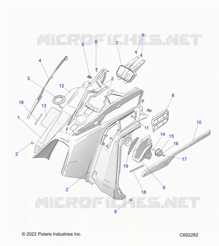 FAIRING MEDIO