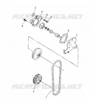 BOMBA DE AGUA 500 SP/500 SKS (4921262126046A)