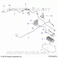 SISTEMA DE COMBUSTIBLE, FUEL TANK EVAP, CANISTER AND LINES