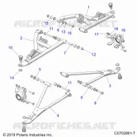 SUSPENSIÃ“N DELANTERA CONTROL ARMS