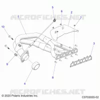 ENGINE, SISTEMA DE ESCAPE, HEADPIPE
