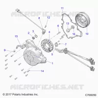 ENGINE, STATOR AND FLYRUEDA