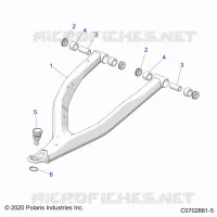 SUSPENSIÃ“N DELANTERA CONTROL ARM UPPER