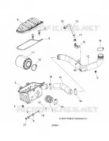 MOTOR, TOMA DE AIRE SYSTEM