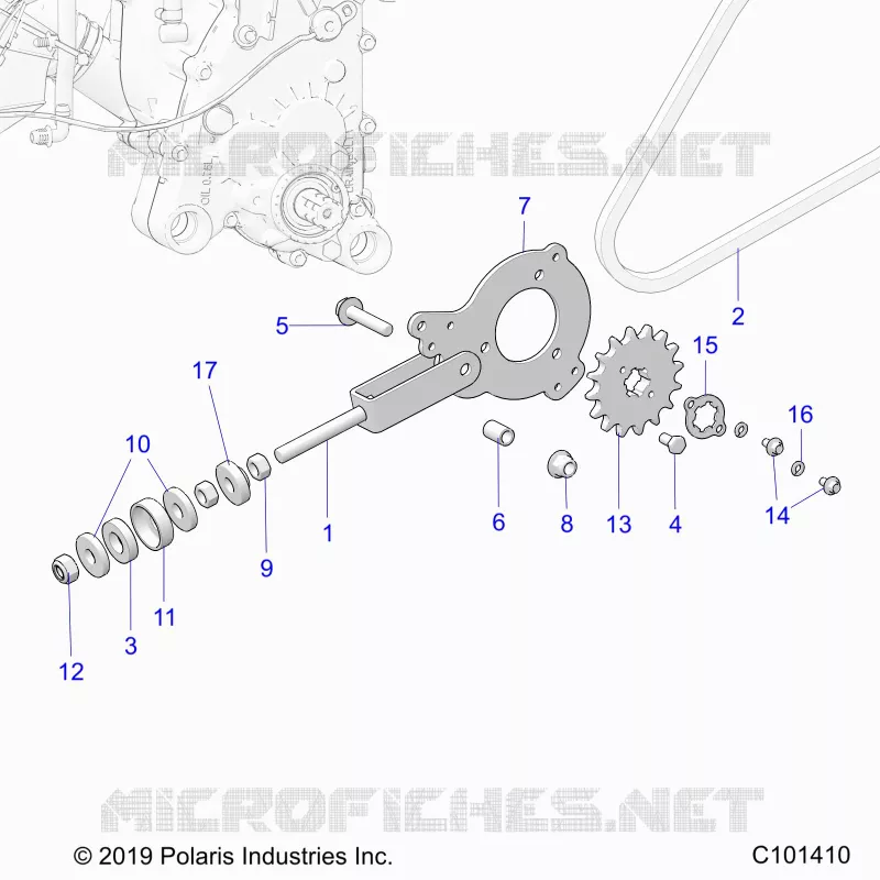 TREN, CHAIN TENSIONER AND SPROCKET