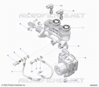 BRAKES, CILINDRO MAESTRO AND ABS MODULE