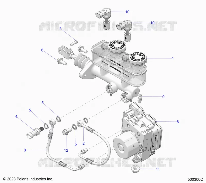 BRAKES, CILINDRO MAESTRO AND ABS MODULE