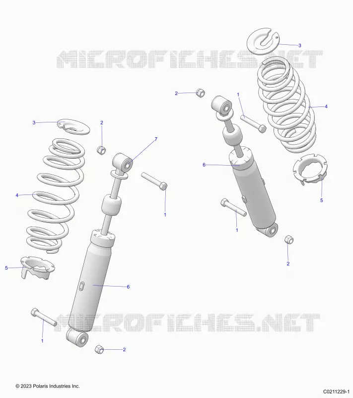 SUSPENSION TRASERA SHOCK