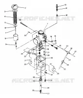 CARBURADOR   650 DEALERS MUST VERIFY JETTING    CARBURADOR NUMBER (4916801680031A)