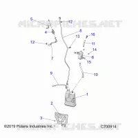 SISTEMA DE COMBUSTIBLE, TANK, EVAP -R23RRE99BJ/BK/BX/B9 (C700914)