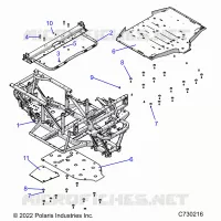 CHASSIS, BASTIDOR 