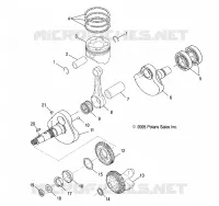 MOTOR, CIGUEÑAL AND PISTÓN