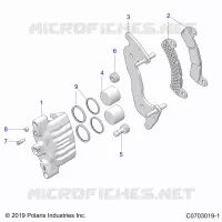 BRAKES, PINZA FRENO DELANTERA