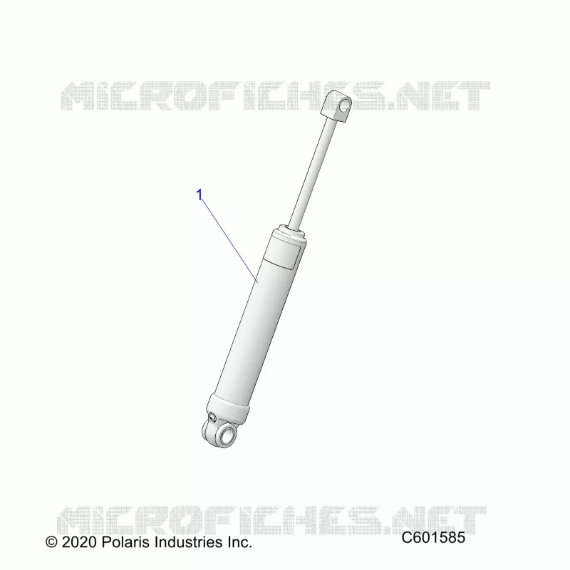 SUSPENSION, SHOCK TRASERO TRACK (7045512)