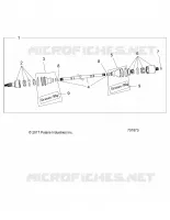 TREN, REAR HALF SHAFT