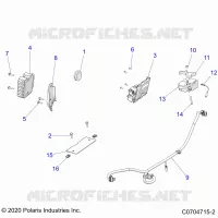 ELECTRICA, HARNESS COMPONENTS AND RELATED- Z21A5A87B2/P87B5/K87B4/SA87B2(C701024-3)