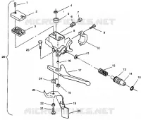 MONTAJE CILINDRO MAESTRO XLT E940767,  XLT SP E940667    XLT SKS E940567 (49274227420010)