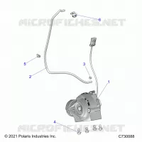 TREN, FRONT GEARCASE MOUNTING