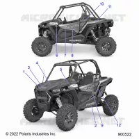 ETIQUETASS, GRAPHICS- Z23NAV99AL/BL (900522-01)