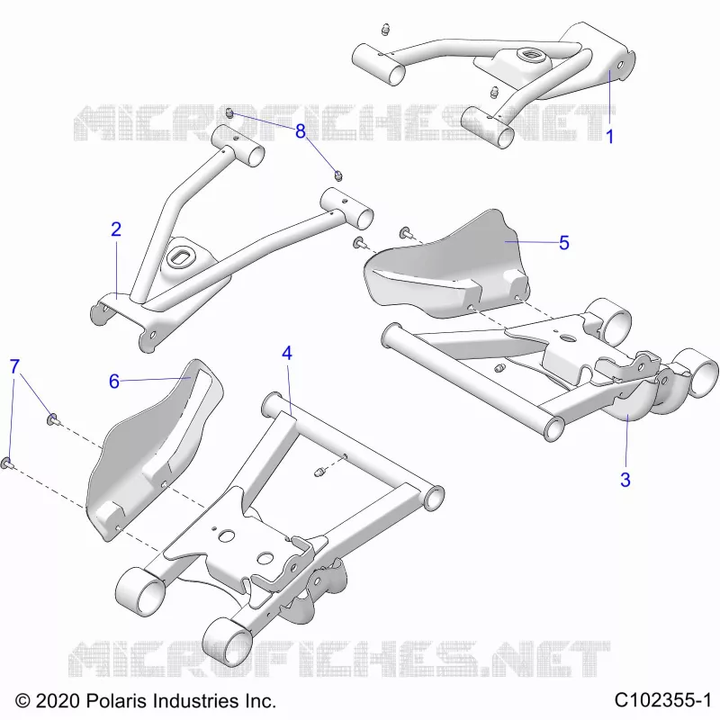 SUSPENSIONDLE CONTROL ARMS