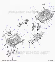 ENGINE, CRANKCASE AND CIGUEÑAL