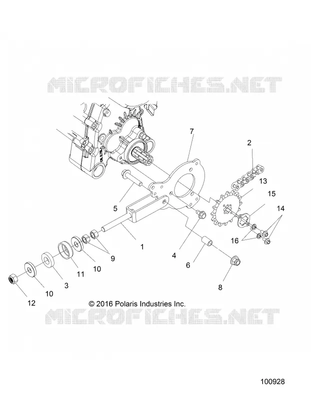 TREN, CHAIN TENSIONER AND SPROCKET