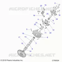 TREN, PRIMARY CLUTCH