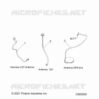 ELECTRICA, GPS HARNESS AND ANTENNA