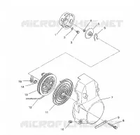ARRANQUE DE RETROCESO ASSEMBLY 440 XCR / 0931760 (4923022302037A)