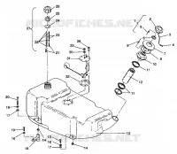 GASOLINA TANK SL 750 / B934070 (4924752475005A)