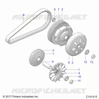 TREN, PRIMARY CLUTCH