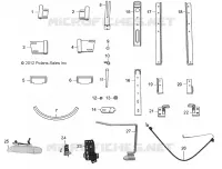 PUERTA DE HARD REPLACEMENT HARDWARE (BUILT 9/01/13 AND BEFORE)