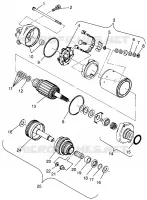MOTOR DE ARRANQUE SL 900 B964291 and  Intl. SL 900 I964291 (4935583558C008)