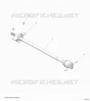 TREN, FRONT PROP SHAFT