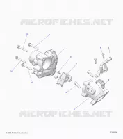 ENGINE, CUERPO DE MARIPOSA AND FUEL RAIL
