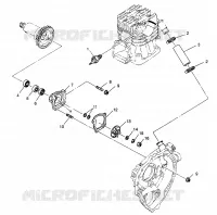 BOMBA DE AGUA 6X6 400L W968740 and 6X6 400L Norwegian N968740 (4935963596D011)
