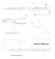 REFERENCES, KIT DE HERRAMIENTA and EL MANUAL DEL PROPIETARIOS