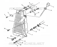TANQUE DE ACEITE ASSEMBLY Magnum 2x4 W957544 (4926852685A013)