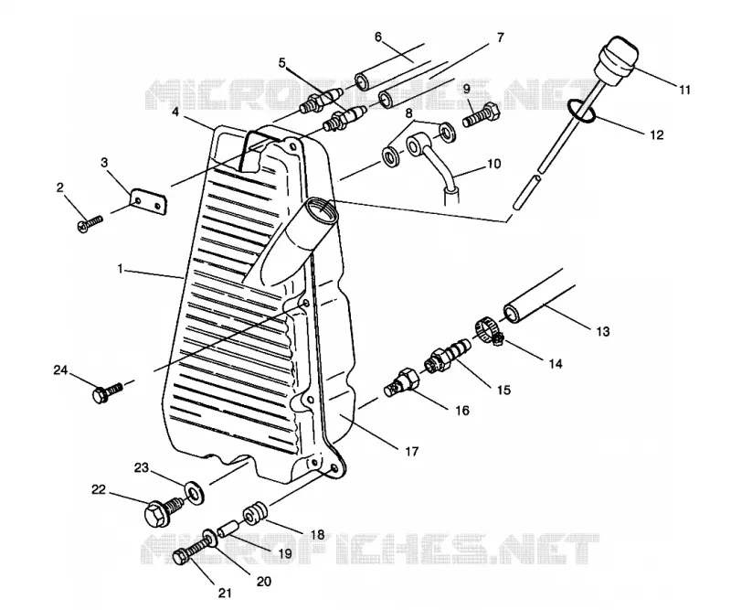 TANQUE DE ACEITE ASSEMBLY Magnum 2x4 W957544 (4926852685A013)