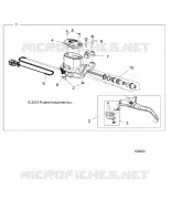 FRENO FRONTAL BRAKE LEVER AND MASTER CYLINDER