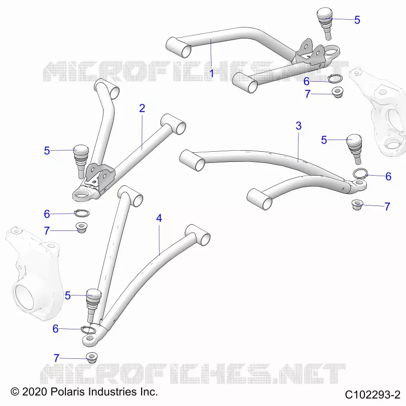 SUSPENSION, A-ARMS