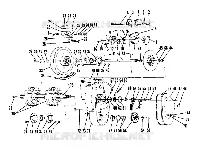 FRENO Y CHAINCASE (4909500950015A)