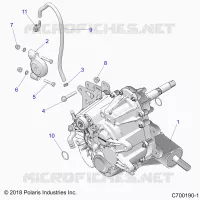 TREN, MAIN GEARCASE MOUNTING