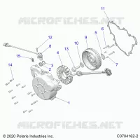 ENGINE, STATOR AND FLYRUEDA