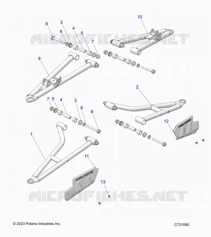 SUSPENSIÃ“N DELANTERA CONTROL ARMS