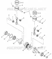 PISTÓN Y CIGÜEÑAL LITE TOURING 0983133 AND EUROPEAN LITE TOURNG E983133 (4941934193C005)