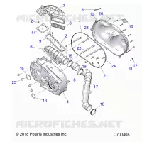 TREN, CLUTCH COVER AND DUCTING