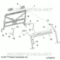 CHASSIS, CAB BASTIDOR