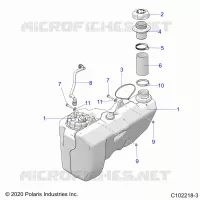 SISTEMA DE COMBUSTIBLE, FUEL TANK